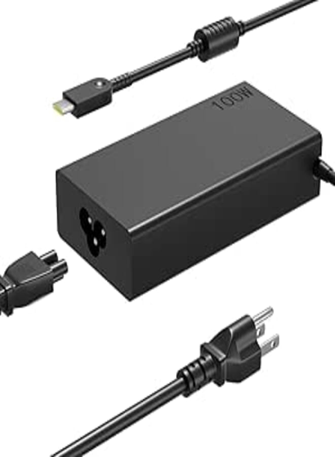 100W 95W USB-C Charger Compatible with Lenovo Legion Go S Yoga Pro/Slim 7 9 IdeaPad Pro/Slim 5 7 9 ThinkBook 14 16 14p ThinkPad P16s T16 T15 E16 E14 L15 Laptop